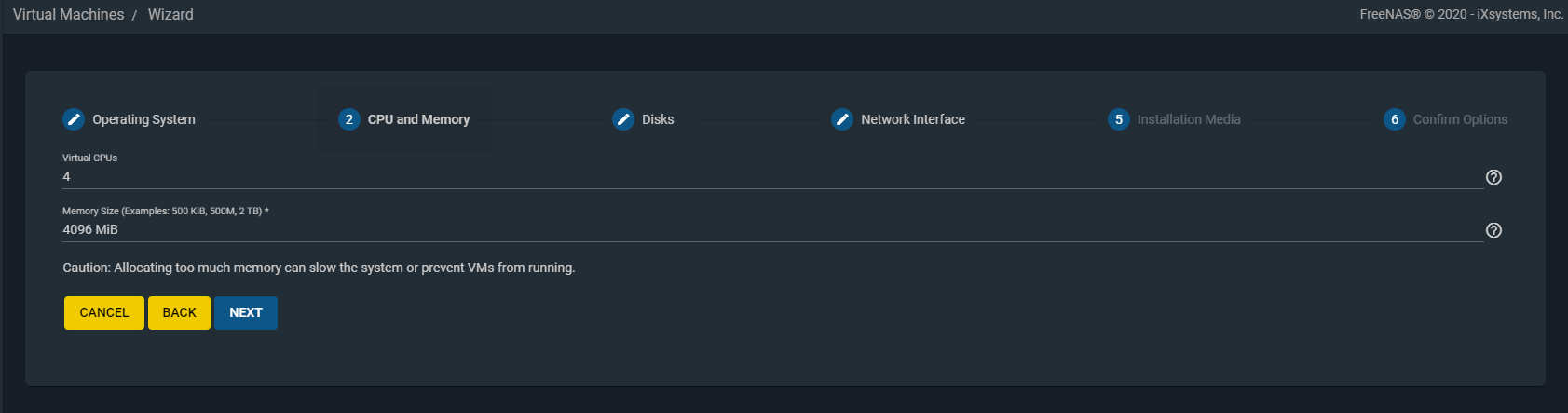 Docker en FreeNAS 11.3