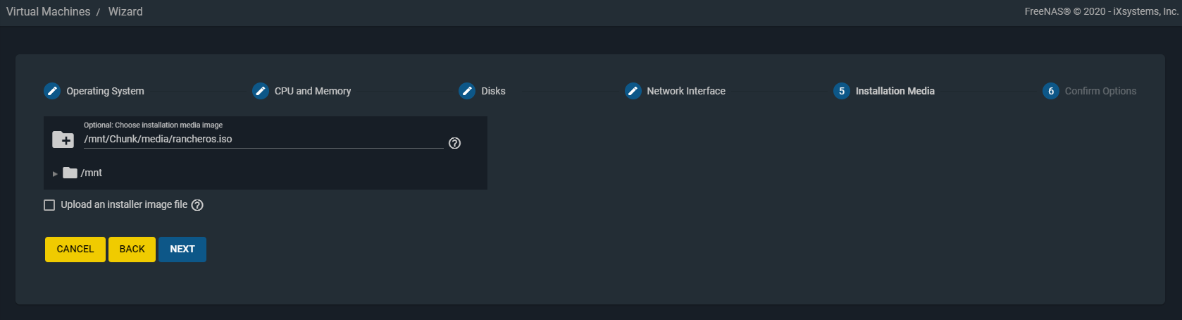 Docker en FreeNAS 11.3