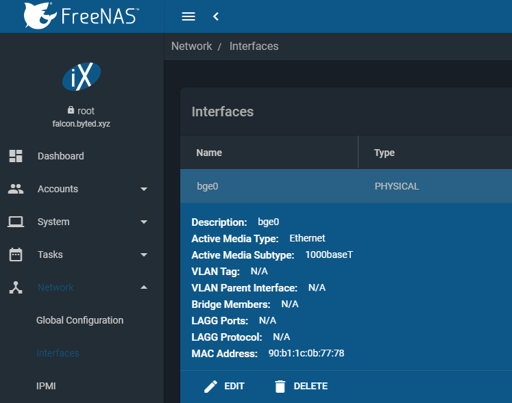 Docker en FreeNAS 11.3