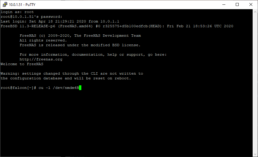 Docker en FreeNAS 11.3